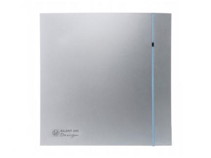 Бесшумный вентилятор Soler&Palau SILENT-200 CHZ SILVER DESIGN 3C