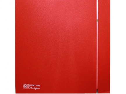Безшумний вентилятор Soler&Palau SILENT-100 CRZ RED DESIGN 4C
