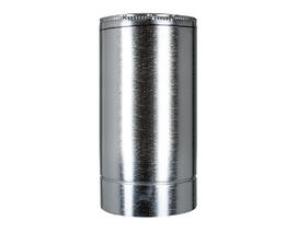 Труба термо (50мм) 0.5м Ø100/200 нерж/оц для Димоходу, сталь AiSi304 ≠0.8мм